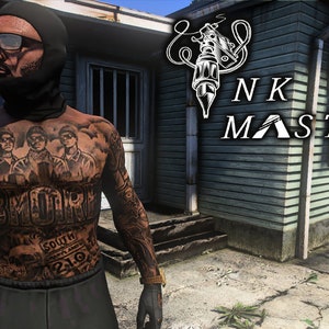 Male | Baltimore| Maryland |Tattoo | Fivem | GTA | Skin | Ped | Mods