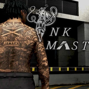 Male | Jamaica | Tattoo | Fivem | GTA | Skin | Ped | Mods