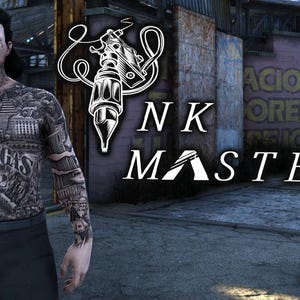 Hombre / Las Vegas / Nevada / Tatuaje / Fivem / GTA / Skin / Ped / Mods