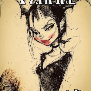 Gettone vampiro, carta full frame di Magic the Gathering!