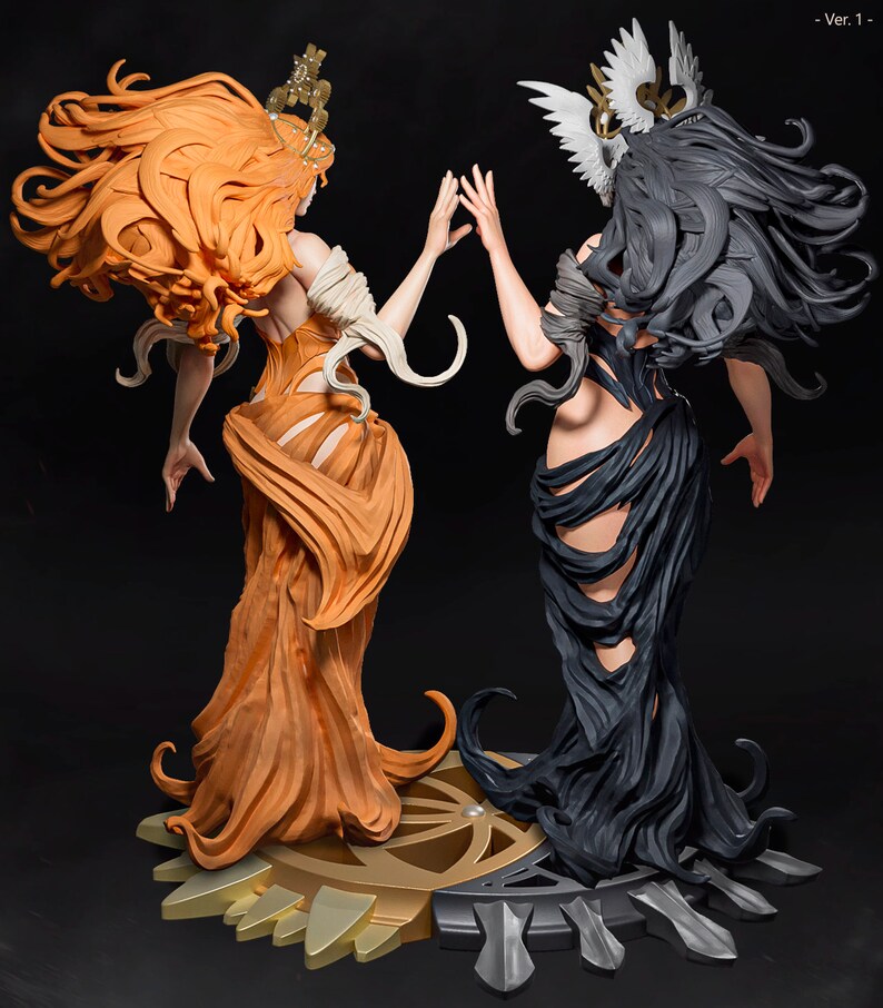 Vita E Morte Witcher Elements HEROIC 32 & 80mm Scale Resin Miniature