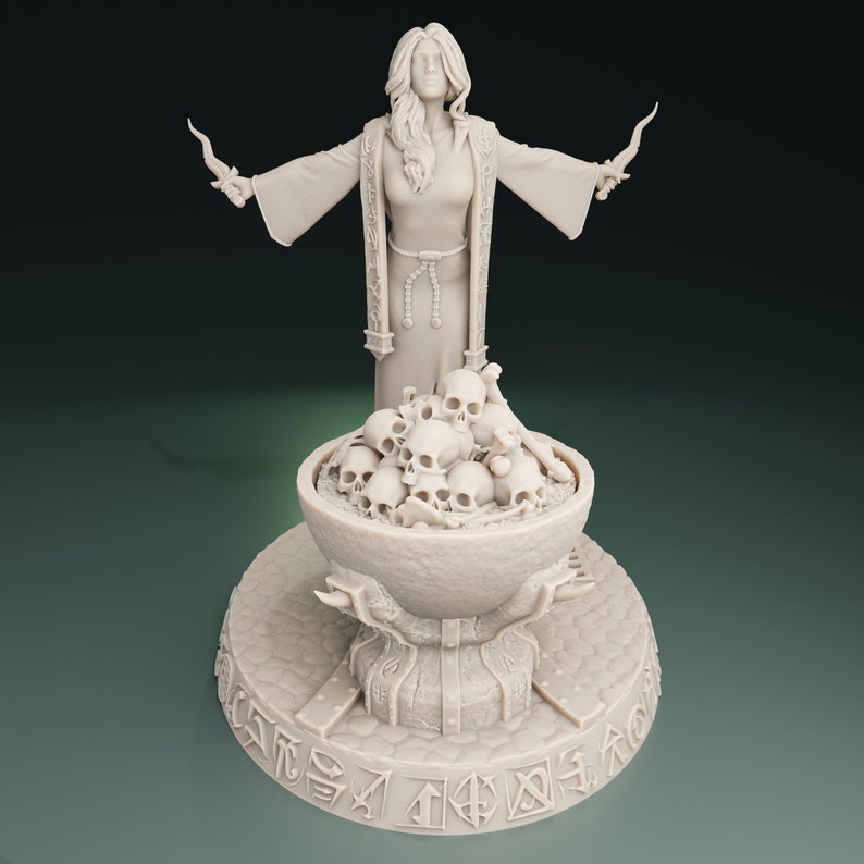 Eliza HEROIC 32 & 75 Scale Resin Mini 12K Resolution Pin up NSFW