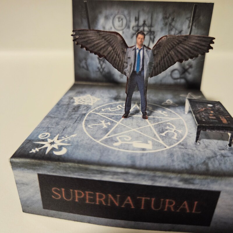 Supernatural Castiel - Etsy