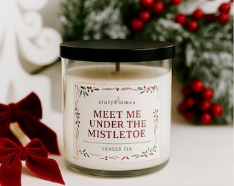 Fraser Fir Weihnachtskerze • Weihnachtsbaum Duft, 9 oz