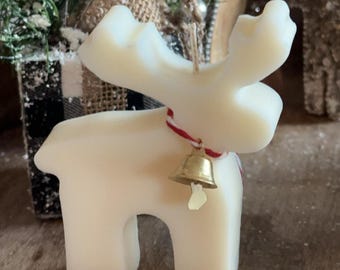 Rentier Figur Kerze: Weihnachten Urlaub Dekor, anpassbare Geschenk