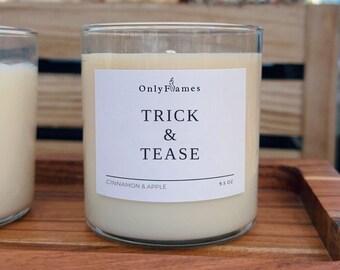 Apfel-Zimt-Kerze: Hübscher Herbstduft, gemütliche Herbstdeko