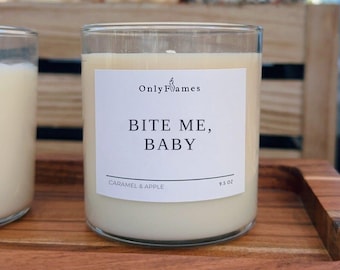 Karamell Apfel Duftkerze - Sweet & Tart Herbst Dekoration