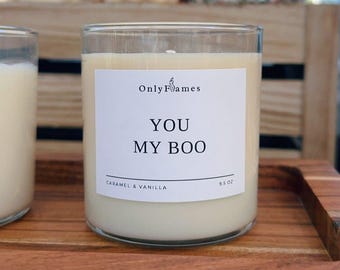 Karamell-Vanille-Kerze: 240 ml Sojawachs, gemütliches Wohndekor