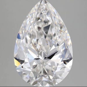Pear Cut Lab Created Diamond, IGI Certified Diamond, 0.50CT-5.00CT Eco Friendly Diamond, Pear Brilliant Cut Loose Diamond, Gift For Him/Her