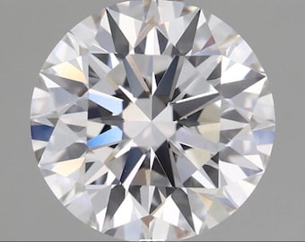 Round Cut Lab Grown Diamond, 0.50 - 5.00 CT Each Eco Friendly Diamond, IGI Certified, Diamond For Jewelry Making, Diamond For Solitaire Ring