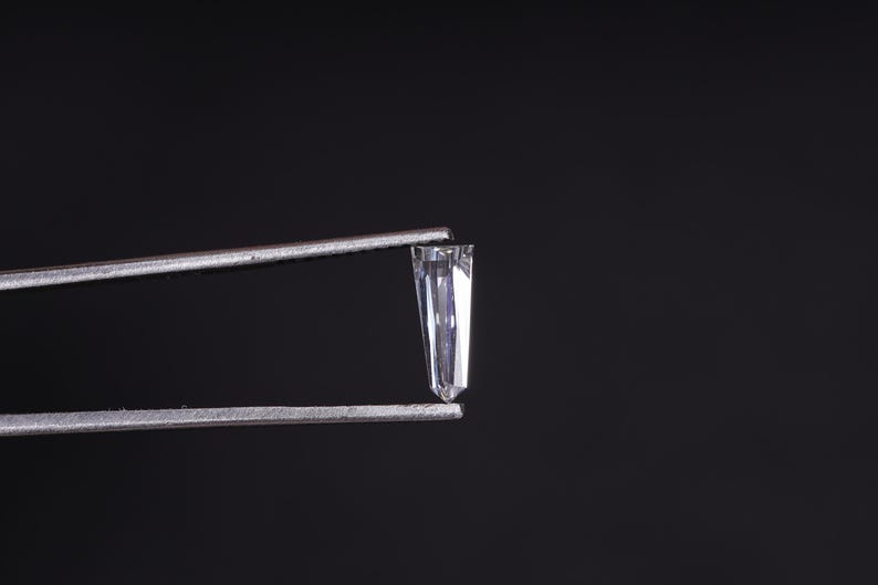 Bullet Cut Lab grown Diamond For Jewelry, Modified Cut Diamond For Engagement Ring