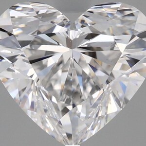 0.50CT-5.00 Heart Cut Lab Created Diamond, IGI Certified Lab Diamond, Eco Friendly Diamond, Solitaire  Loose Diamond, Diamond For Jewelry
