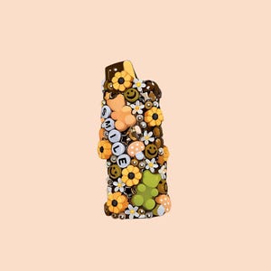 Lighter Cover | Custom Funky Lighter Case | Reusable | Gift fo Smoker | Sunshine Design | Daisy Flower