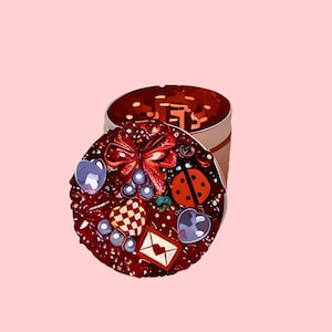 Grinder | Red Love Theme Grinder | Rauch Zubehör