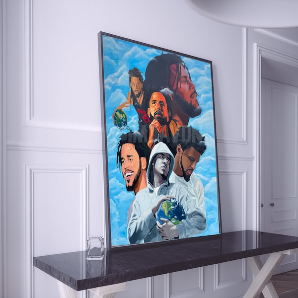 J. Cole Art Print (16” x 20”)