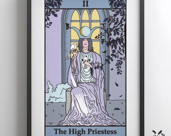 Patti Smith - The High Priestess Tarot Art Print