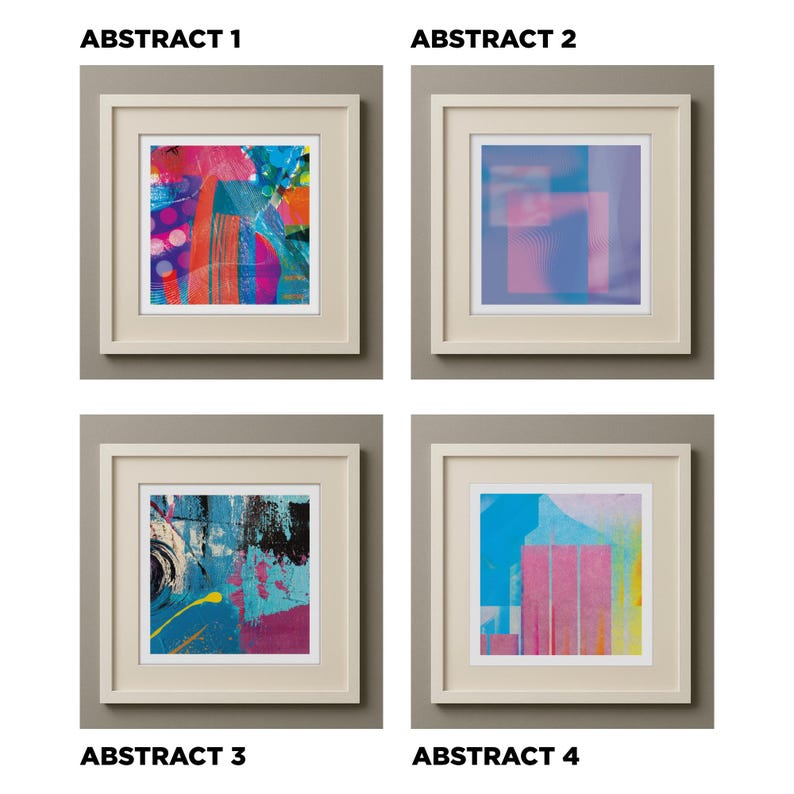 Abstract Dimensions Collection – Modernabstractartprints ...