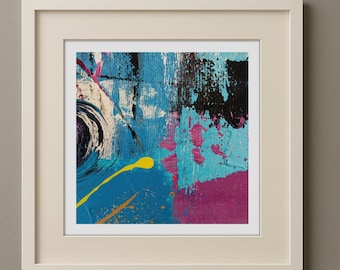 Abstract Dimensions Collection – ModernAbstractArtPrints | MinimalistWallArtSet | ContemporarySquarePosters 25x25cm