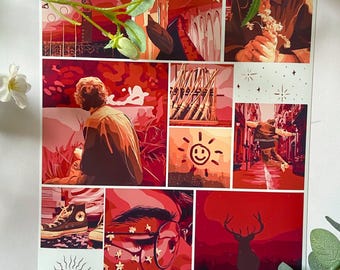 James Potter Art Print: Marauders Fan Art (8”x10”)