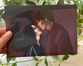 Remus and Sirius Art Print | Wolfstar Fan Art (5x7)