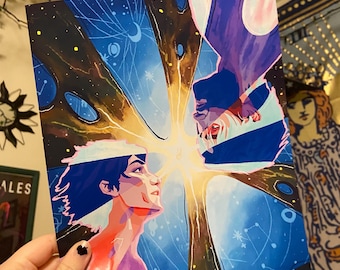 Viktor Art Print | Jayce Artwork | JayVik Fan Art | Arcane 8”x10” Print