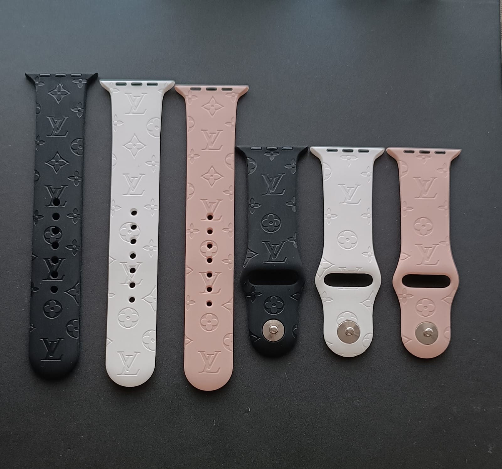 louis vuitton silicone apple watch band