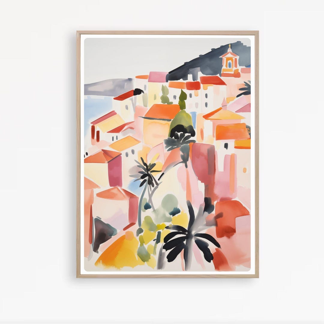 Villefranche-sur-mer Print, France Travel Print, French Riviera ...