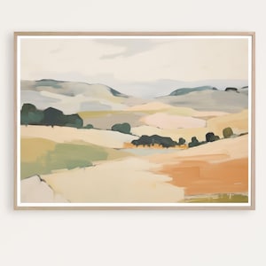 Abstract Landscape Art Print, Modern Landscape Painting, Landscape Wall Art, Contemporary Art, Giclee Print