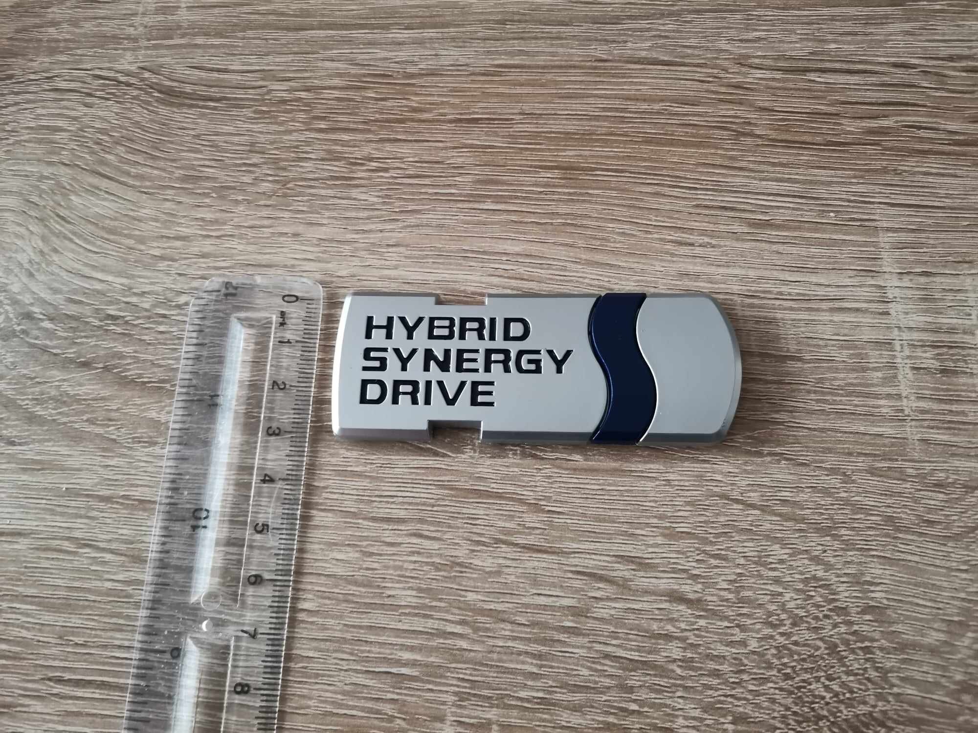 Toyota Hybrid Synergy Drive Silver Emblem Logo - Etsy