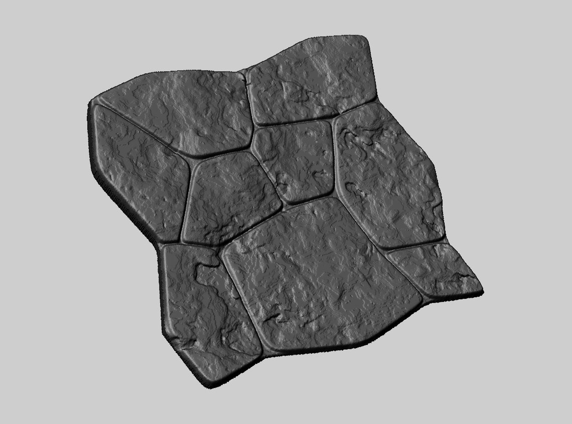 Natural Stone 3D Panel STL File for CNC Routing - Etsy
