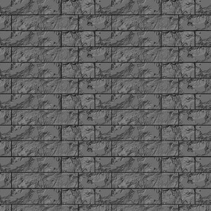 May include: A seamless pattern of gray brick wall with a rough texture.