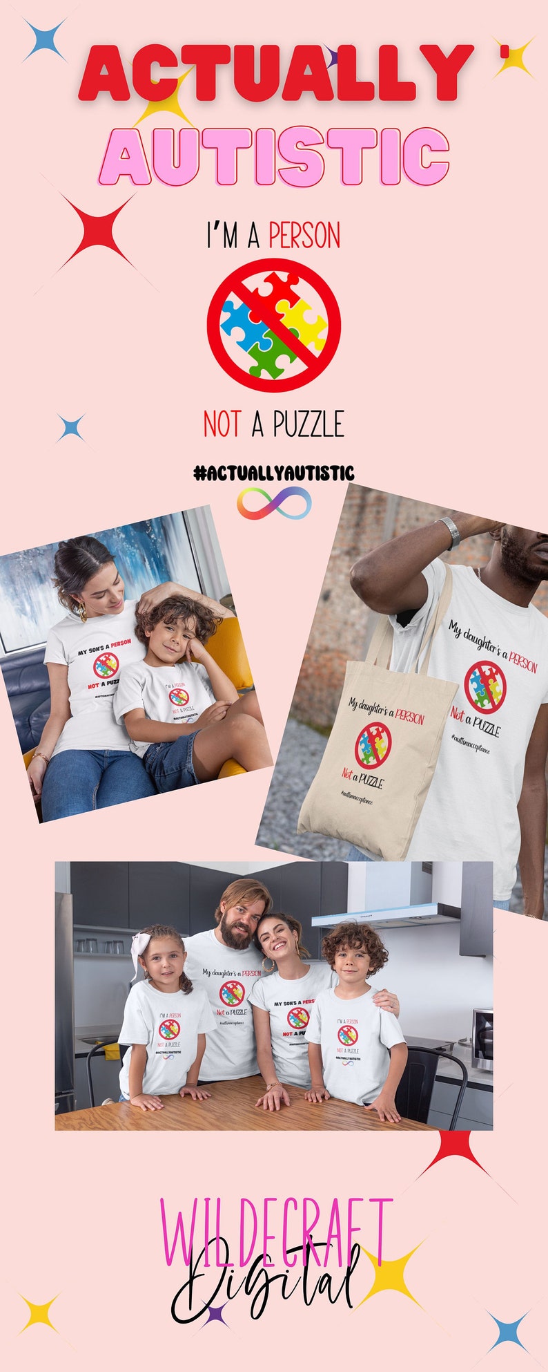 Actually Autistic Neurodiversity PNG: Infinity Loop Autism Acceptance ...