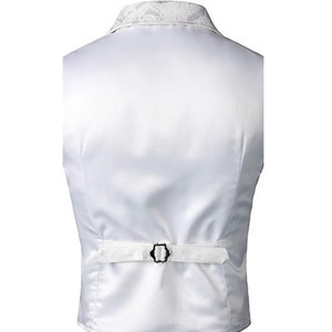 Vest Top Suit Men's Fashionable Outfit Stylish Formal Wear Clothing zdjęcie 5