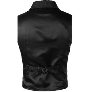 Vest Top Suit Men's Fashionable Outfit Stylish Formal Wear Clothing zdjęcie 3