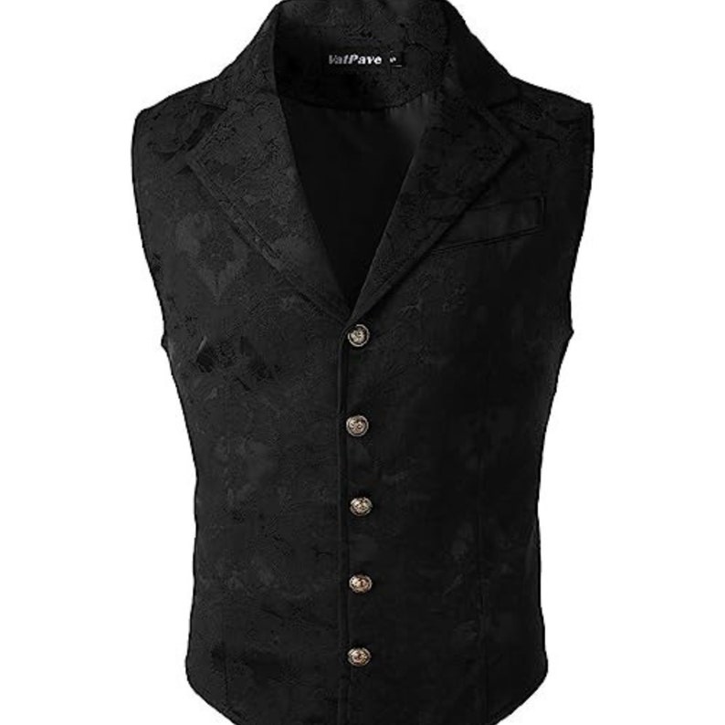 Vest Top Suit Men's Fashionable Outfit Stylish Formal Wear Clothing zdjęcie 1