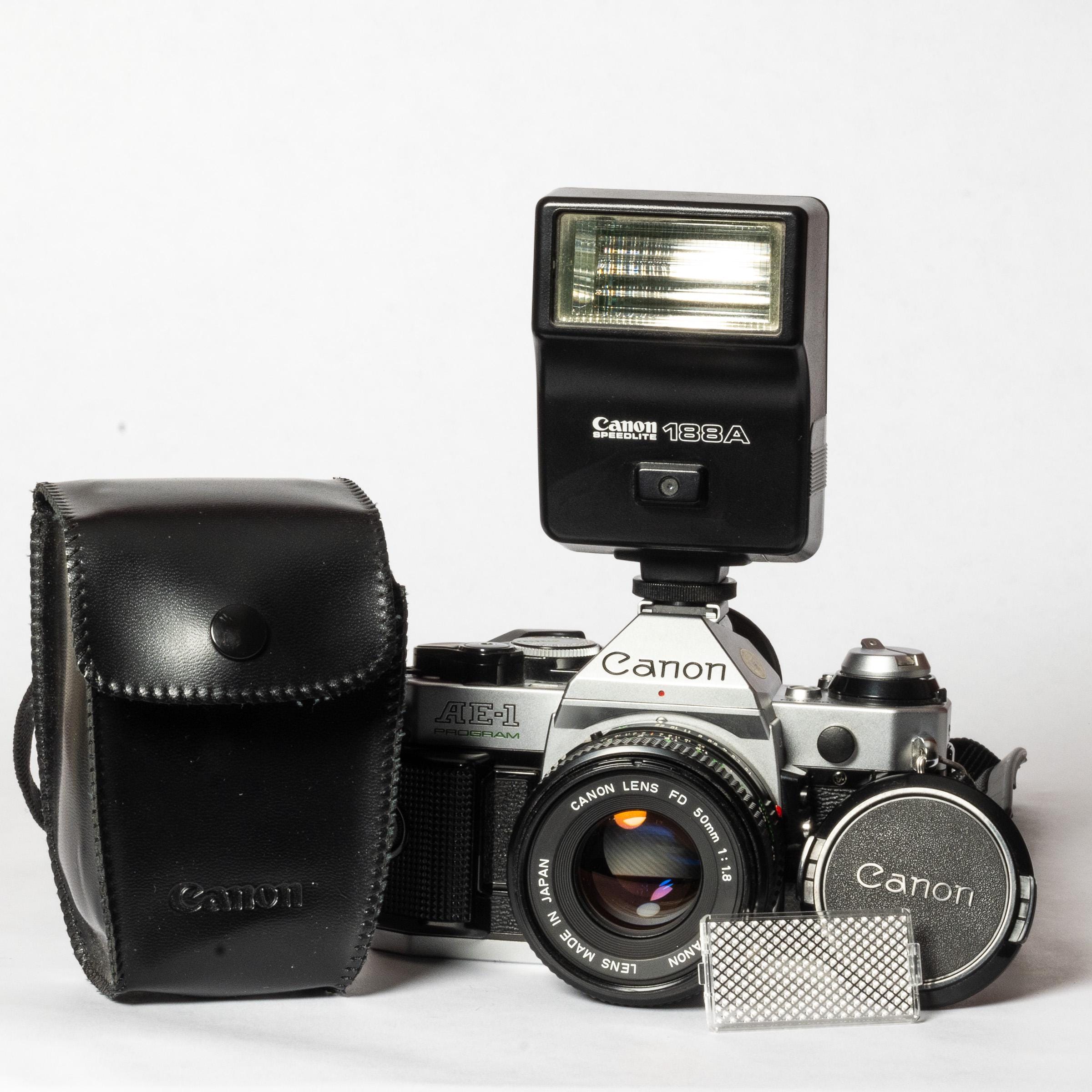 Canon AE-1 PROGRAM ブラック / NEW FD 50mm F1.8