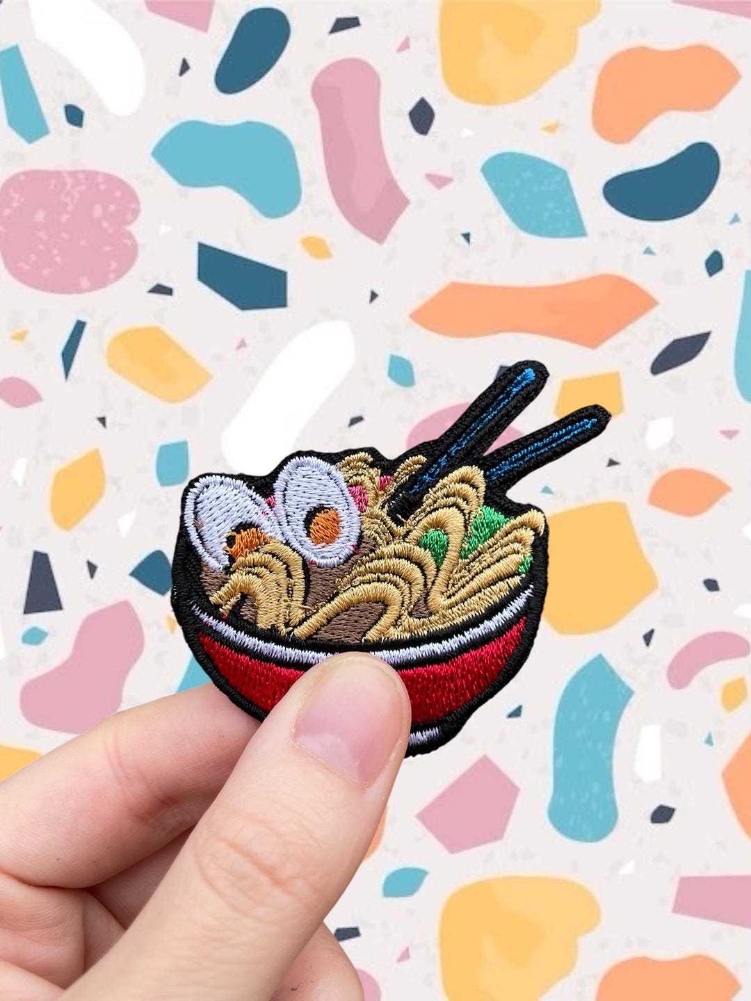 Noodles - Noodle Lover - Ramen - Embroidery Patch - Iron On - Etsy