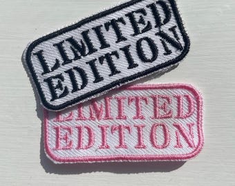 Edizione limitata - Toppa termoadesiva - Ricamata