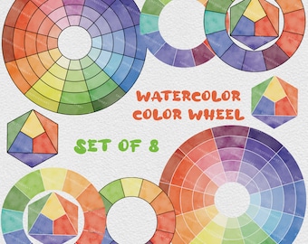 Color Wheel 9-1/4 Inch - Artist Tool For Mixing Paints & Understanding Color Harmony - View #5