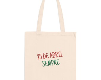 Tote Bag 24 Abril, 25 April Tote Bag, Tote Bag, Bag, Portugal Tote Bag