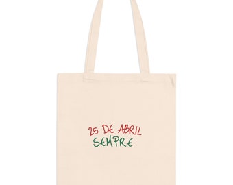 Tote Bag 24 Abril, 25 April Tote Bag, Tote Bag, Bag, Portugal Tote Bag