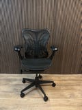 Original Herman Miller mirra BLACK ON BLACK - refurbished - Lumbar support