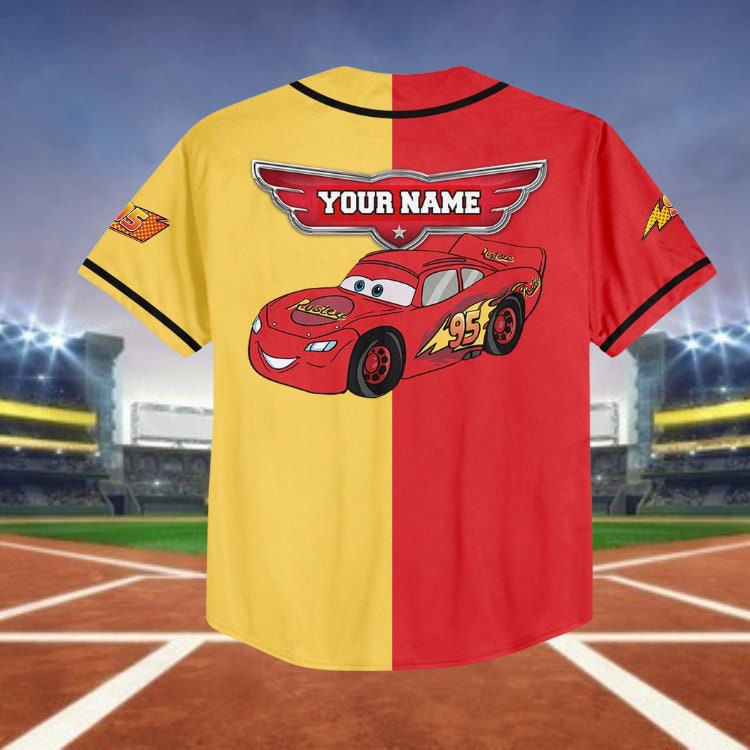 Personalize Lightning Mcqueen Racing champion Speed Red