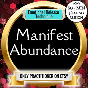 Manifest Abundance Energy Session — Clear Money Beliefs, Release Scarcity Mindset, Attract Wealth, Success, Prosperity Energy Reset and Flow