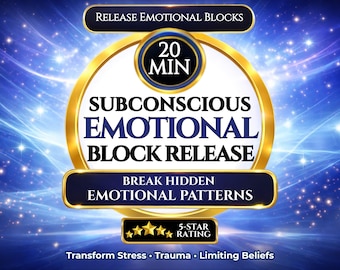 20-Min SERT Healing Session: Subconscious Emotional Release to Clear Blocks, Restore Calm & Increase Clarity