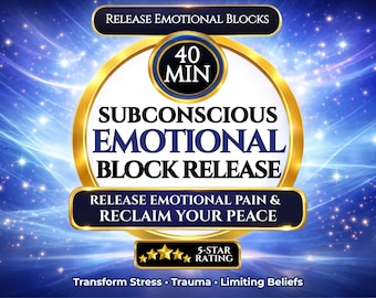 40-Min SERT Healing Session: Subconscious Emotional Release for Peace, Power & Purpose