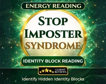 Stop Imposter Syndrome Energy Reading | Identify Emotional Blocks | Confidence Healing & Inner Clarity Session