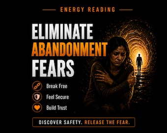 Fear of Abandonment Energy Reading: Identify Emotional Blocks for Inner Safety & Self-Worth Healing