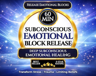 60-Min SERT Healing Session: Subconscious Emotional Release for Deep Healing, and Alignment