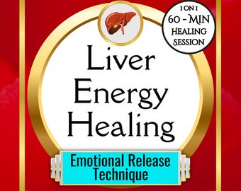 Liver Energy Healing Session, Subconscious Emotion Release Techniques, Spiritual Energy Clearing, Energetic Detox, Emotional Healing Toxins